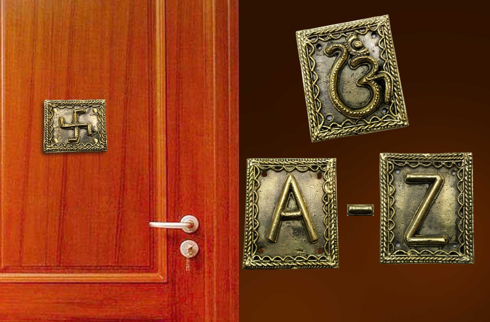 Let Artistic Dhokra Home DÃ©cor Enhance the Beauty of Your Doors